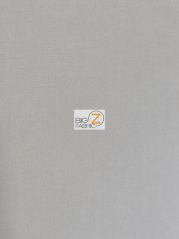 Poly Cotton Solid Fabric / Gray / 30 Yard Bolt
