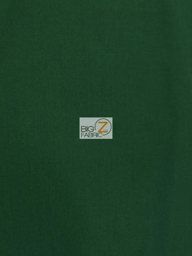 Poly Cotton Solid Fabric / Hunter Green / 30 Yard Bolt