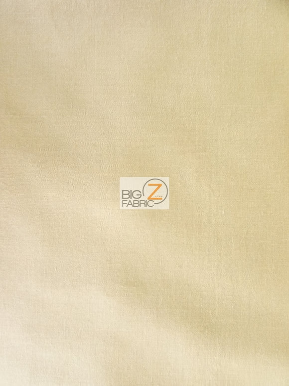 Poly Cotton Solid Fabric / Ivory / 30 Yard Bolt