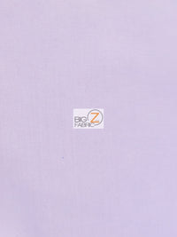 Poly Cotton Solid Fabric / Lavender / 30 Yard Bolt