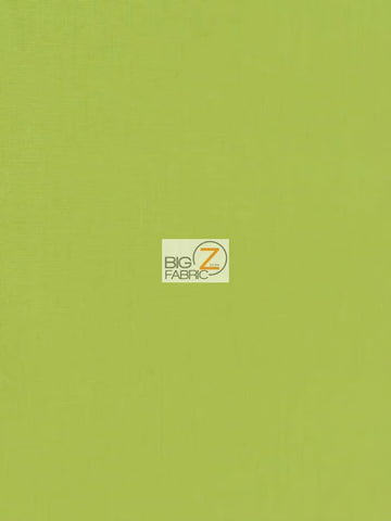 Poly Cotton Solid Fabric / Lime / 30 Yard Bolt