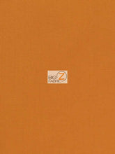 Poly Cotton Solid Fabric / Orange / 30 Yard Bolt