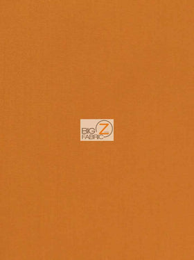 Poly Cotton Solid Fabric / Orange / 30 Yard Bolt