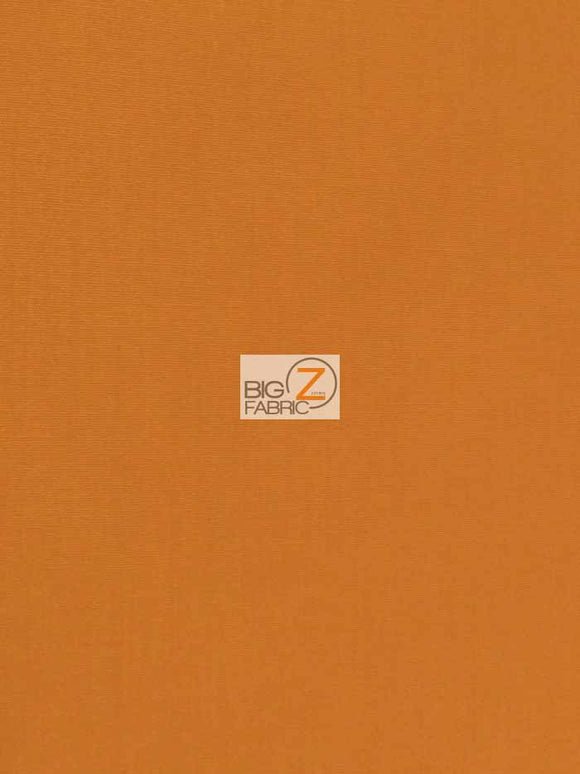 Poly Cotton Solid Fabric / Orange / 30 Yard Bolt