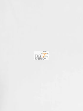 Poly Cotton Solid Fabric / White / 30 Yard Bolt