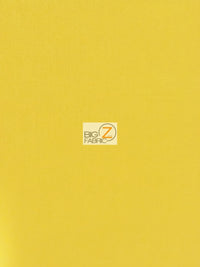 Poly Cotton Solid Fabric / Yellow / 30 Yard Bolt