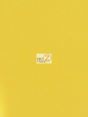 Poly Cotton Solid Fabric / Yellow / 30 Yard Bolt