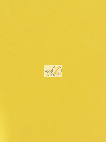 Poly Cotton Solid Fabric / Yellow / 30 Yard Bolt