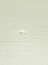 Ripstop Canvas Waterproof Anti-UV Outdoor Fabric / Ivory / Sold By The Yard