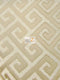Royal Labyrinth Geometric Upholstery Fabric / Sold By The Yard