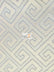 Royal Labyrinth Geometric Upholstery Fabric / Linen / Sold By The Yard