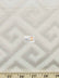 Royal Labyrinth Geometric Upholstery Fabric / Snow / Sold By The Yard
