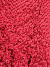 Minky Rose/Rosette Floral Baby Soft Fabric / Sold By The Yard