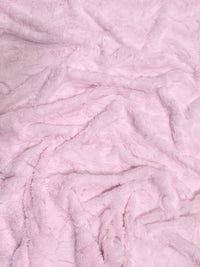 Rabbit Snuggle Minky Fabric / Sold By The Yard