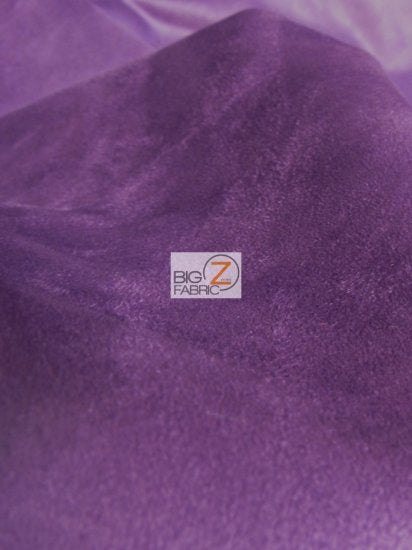 Microsuede/Suede Fabric 50 Yard Bolt - Purple - 0