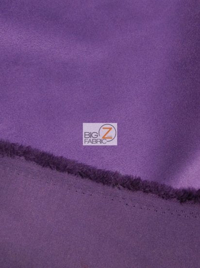 Microsuede/Suede Fabric 50 Yard Bolt - Purple