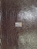 Vinyl Embossed Shiny Alligator Fabric / Sold By The Yard