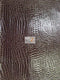Vinyl Embossed Shiny Alligator Fabric / Sold By The Yard