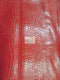 Vinyl Embossed Shiny Alligator Fabric / Sold By The Yard
