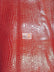 Vinyl Faux Fake Leather Pleather Embossed Shiny Alligator Fabric / Red / By The Roll - 30 Yards