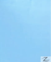 Solid All-Purpose 60" Poly Poplin Fabric / Light Blue / 100 Yard Roll