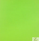 Solid All-Purpose 60" Poly Poplin Fabric / Lime / 100 Yard Roll