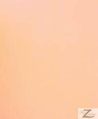 Solid All-Purpose 60" Poly Poplin Fabric / Peach / 100 Yard Roll