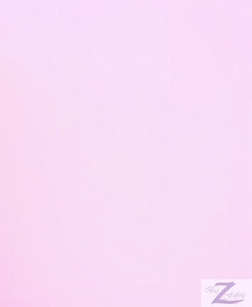 Solid All-Purpose 60" Poly Poplin Fabric / Pink / 100 Yard Roll