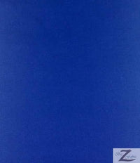 Solid All-Purpose 60" Poly Poplin Fabric / Royal Blue / 100 Yard Roll