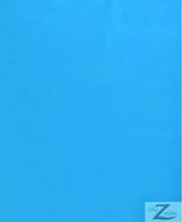Solid All-Purpose 60" Poly Poplin Fabric / Turquoise / 100 Yard Roll