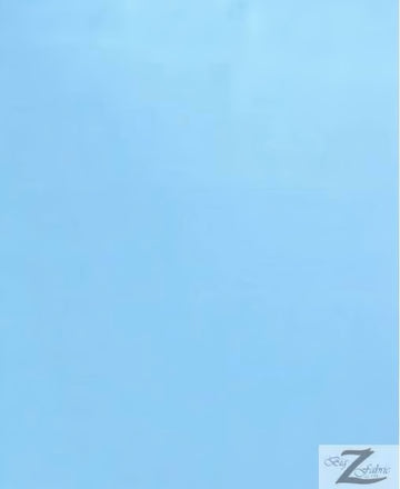 Solid All-Purpose 120" Poly Poplin Fabric / Light Blue / 60 Yard Roll