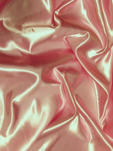 Solid Shiny Bridal Satin Fabric / Dusty Rose / Sold By The Yard
