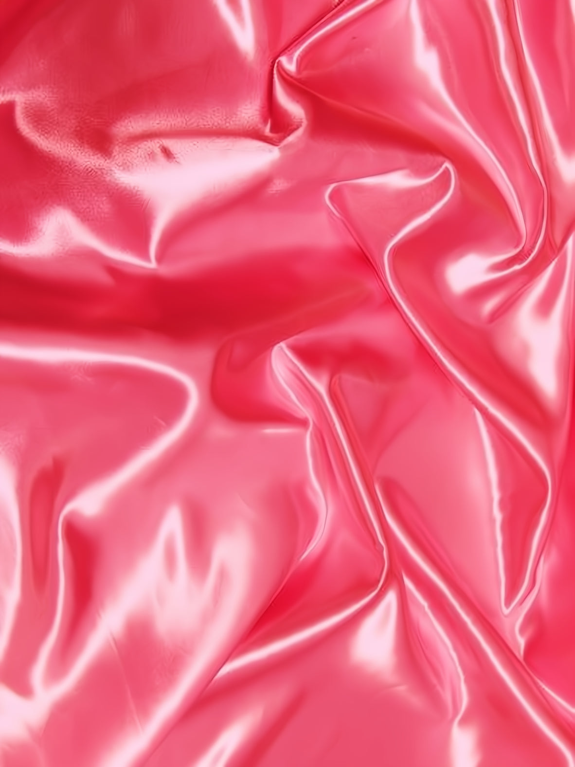 Solid Shiny Bridal Satin Fabric / Bubble Gum / Sold By The Yard (Second Quality Goods)