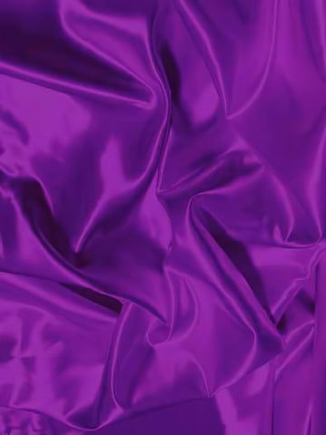 Buy purple Solid Shiny Bridal Satin Fabric / Sold By The Yard