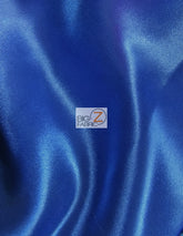 Solid Shiny Bridal Satin Fabric / Sold By The Yard