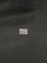 Solid Butter Velvet Drapery Upholstery Fabric / Black / Sold By The Yard