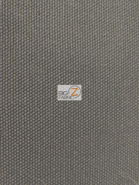 Solid Cotton Duck Canvas Fabric / Gray / Sold By The Yard