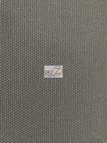 Solid Cotton Duck Canvas Fabric / Gray / Sold By The Yard