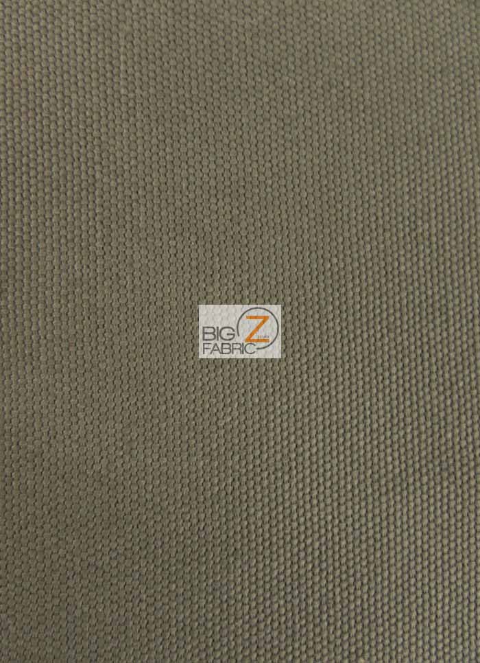 Solid Cotton Duck Canvas Fabric / Moss / Sold By The Yard