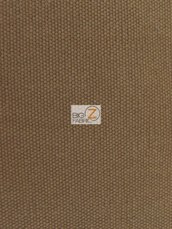 Solid Cotton Duck Canvas Fabric / Timber / Sold By The Yard