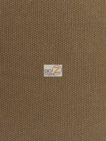 Solid Cotton Duck Canvas Fabric / Timber / Sold By The Yard