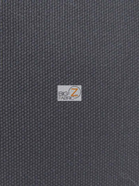 Solid Cotton Duck Canvas Fabric / Dark Gray / Sold By The Yard