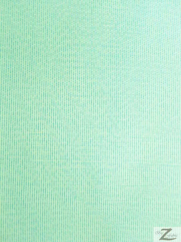 Solid Crystal Organza Fabric - 50 Yard Bolt - Aqua