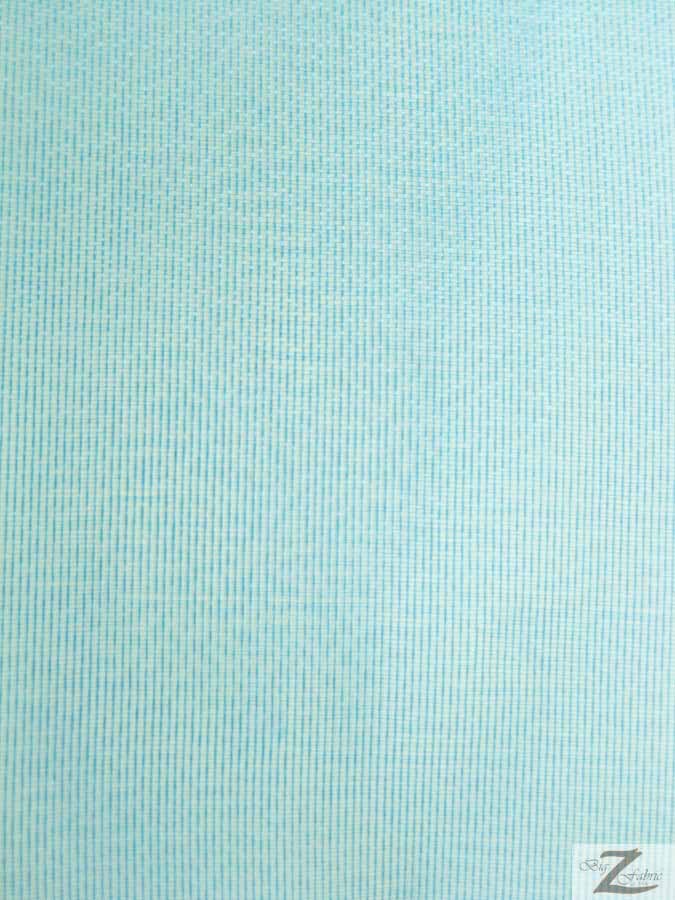 Solid Crystal Organza Fabric - 50 Yard Bolt - Blue