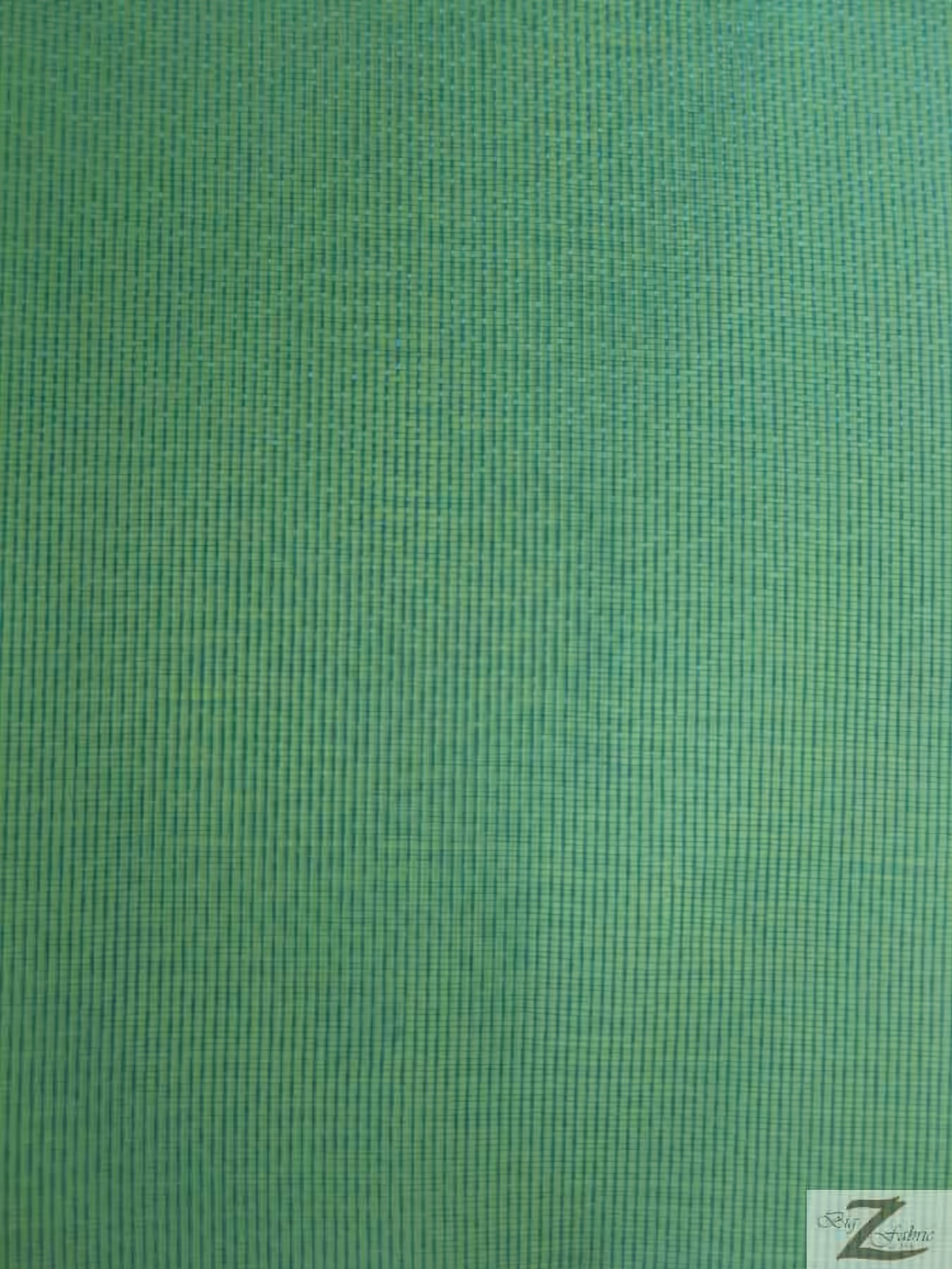 Solid Crystal Organza Fabric - 50 Yard Bolt - Hunter Green