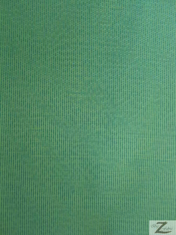 Solid Crystal Organza Fabric - 50 Yard Bolt - Hunter Green