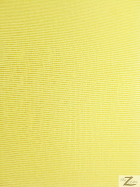 Solid Crystal Organza Fabric - 50 Yard Bolt - Yellow