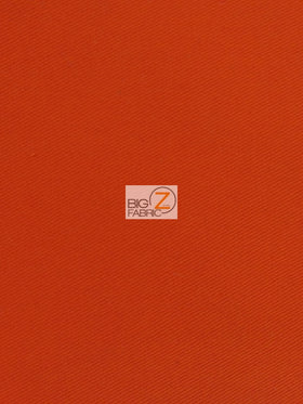 Solid 100% Cotton Twill Fabric / Red / Sold By The Yard