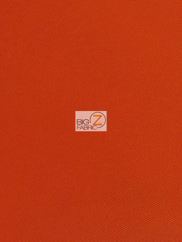 Solid 100% Cotton Twill Fabric / Red / Sold By The Yard