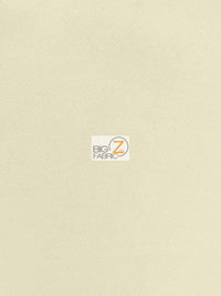 Solid 100% Cotton Twill Fabric / Natural / Sold By The Yard